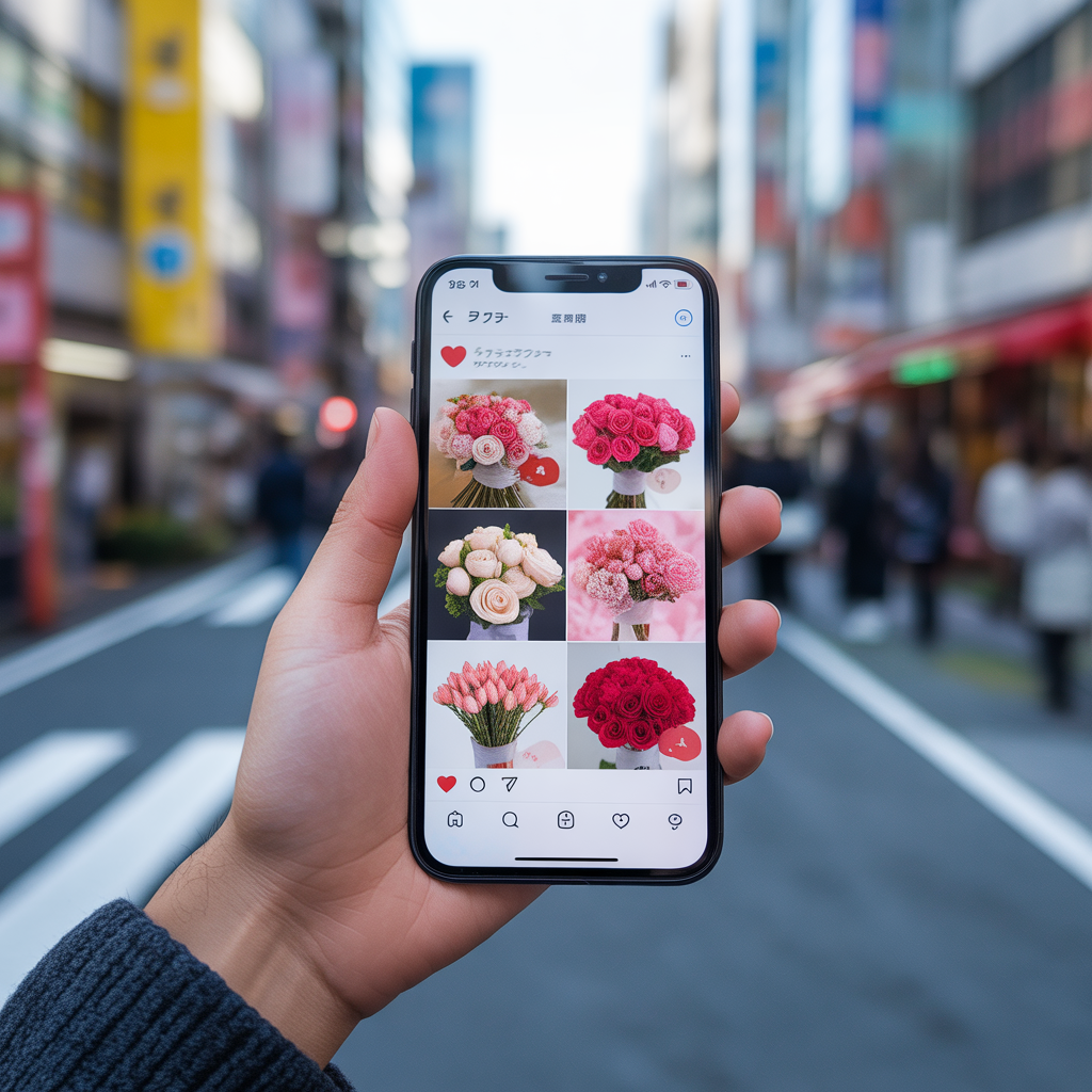 Order online Flowers in Japan