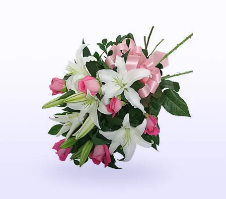Lily and Rose Bouquet