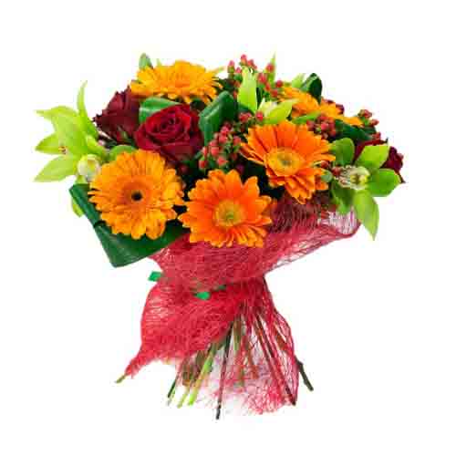 Bouquet Of Bright Flowers