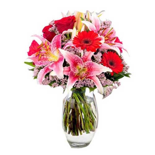 Floral Symphony In A Vase