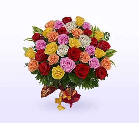 36 Mixed Roses